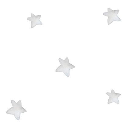 Papel pintado infantil estrellas acuarela gris