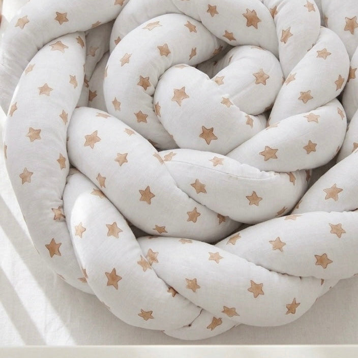 TRENZA PROTECTORA CUNA & CAMA | Estrellas