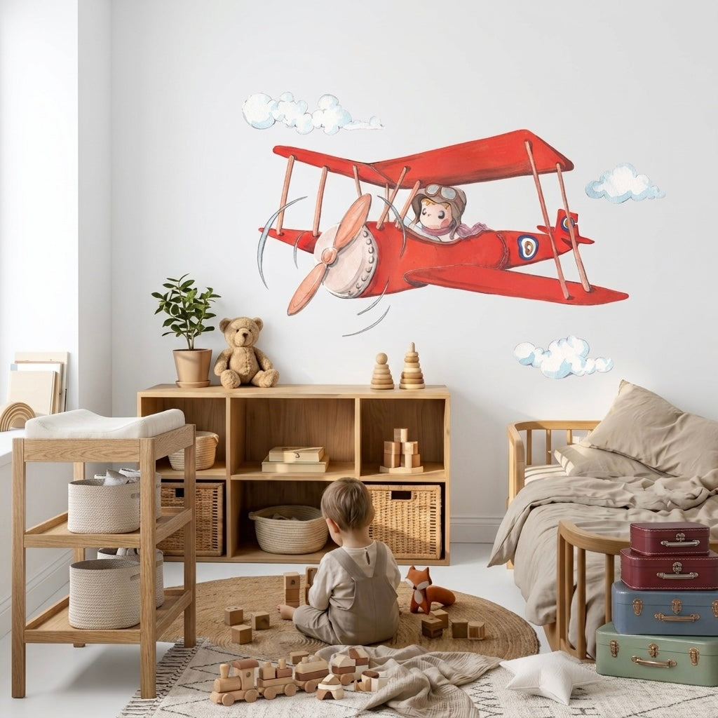 Children's Decorative Vinyl PEPO THE AVIATOR