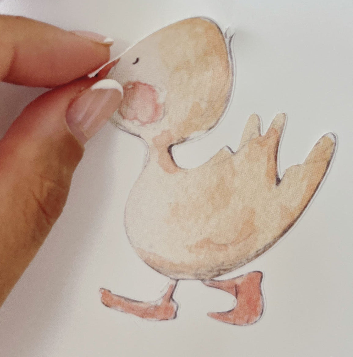 MAMA DUCK Children's Decorative Vinyl