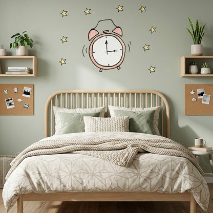 Vinilo Decorativo ¡RELOJ! 90x90