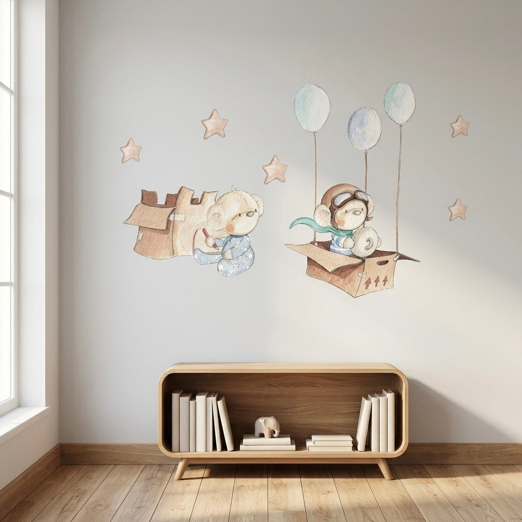 Vinil decorativo infantil para caixa