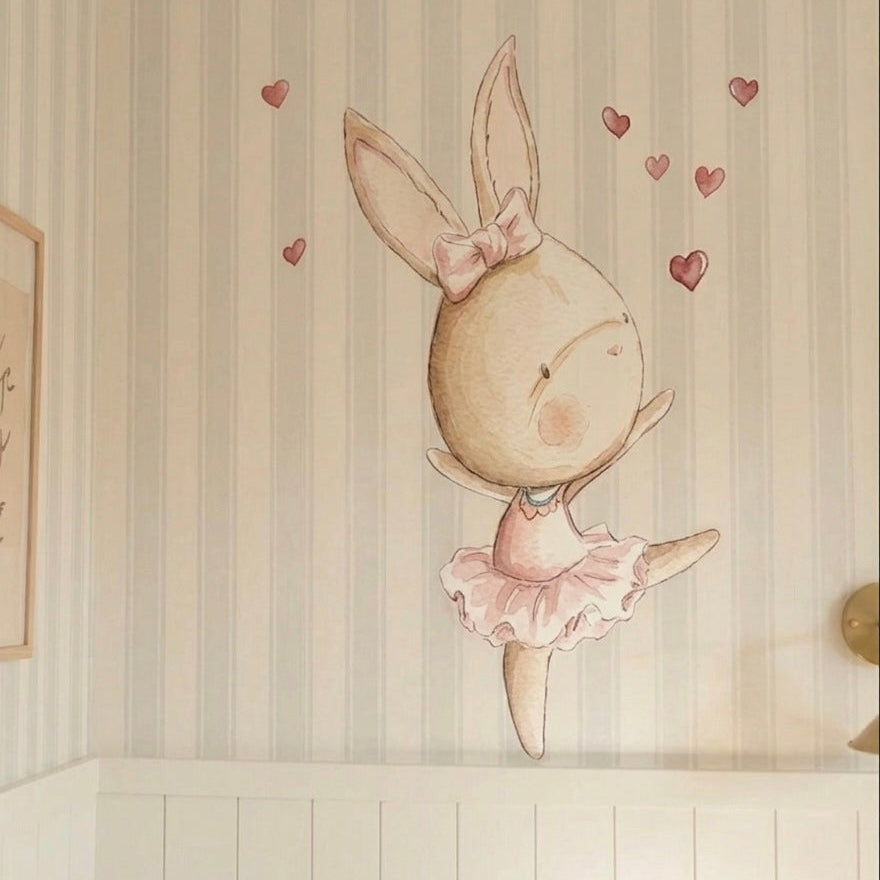 Vinilo infantil decorativo bailarina 