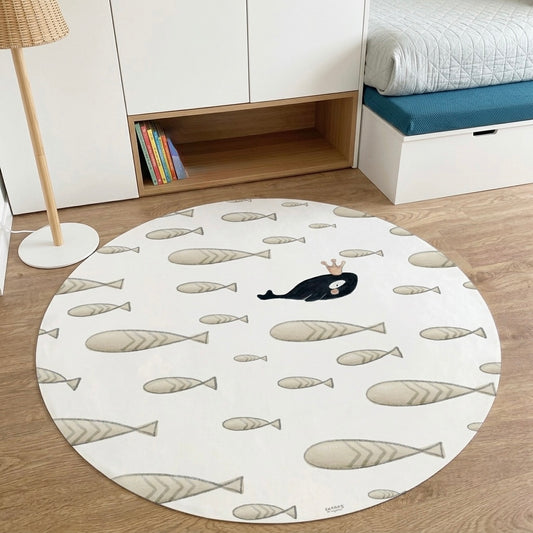 ALFOMBRA VINÍLICA |  BALLENAS 95cm