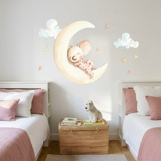 Children's Decorative Vinyl DREAMS ON THE MOON