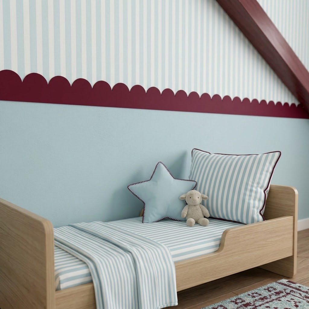 Cenefa Adhesiva Ondas | Decoración infantil