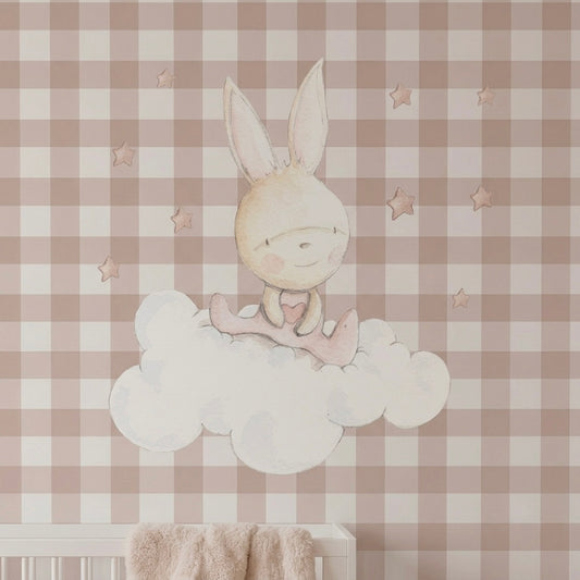 Vinilo Decorativo Infantil PINK DREAMS - SUEÑOS DE CIGUEÑA