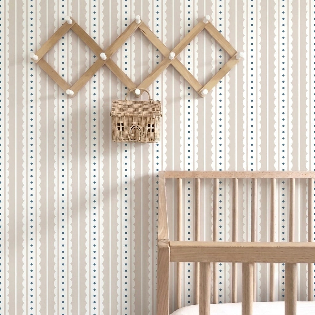 PAPEL PINTADO | Rayas de caramelo