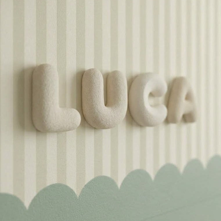 LETRAS TEXTURA 15cm | PINTADAS A MANO