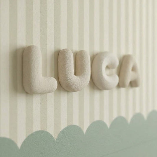 LETRAS TEXTURA 15cm | PINTADAS A MANO