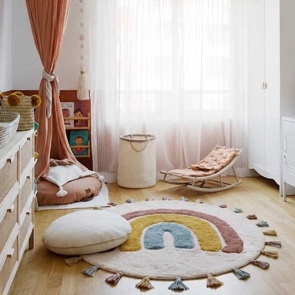 Children's rug 110 cm RAINBOW