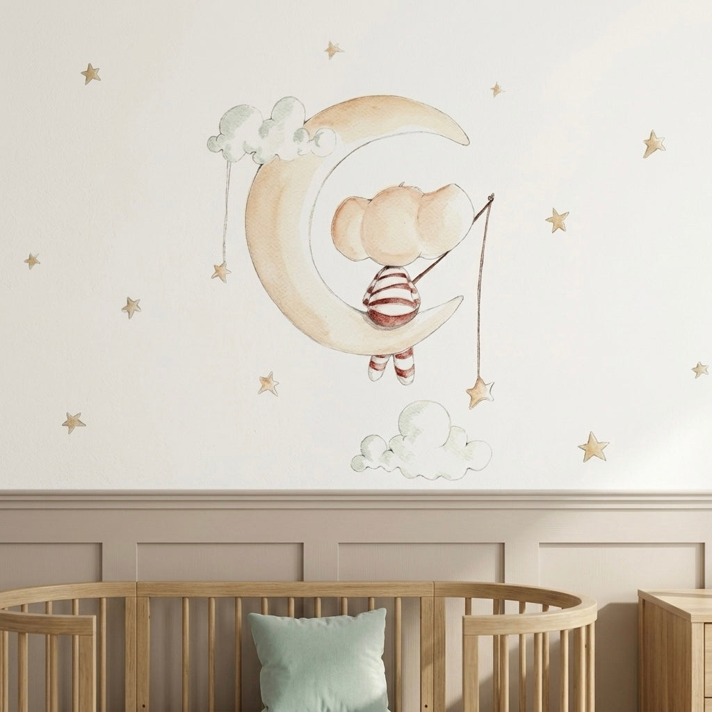 VINILO INFANTIL I OSITO PESCANDO SUEÑOS