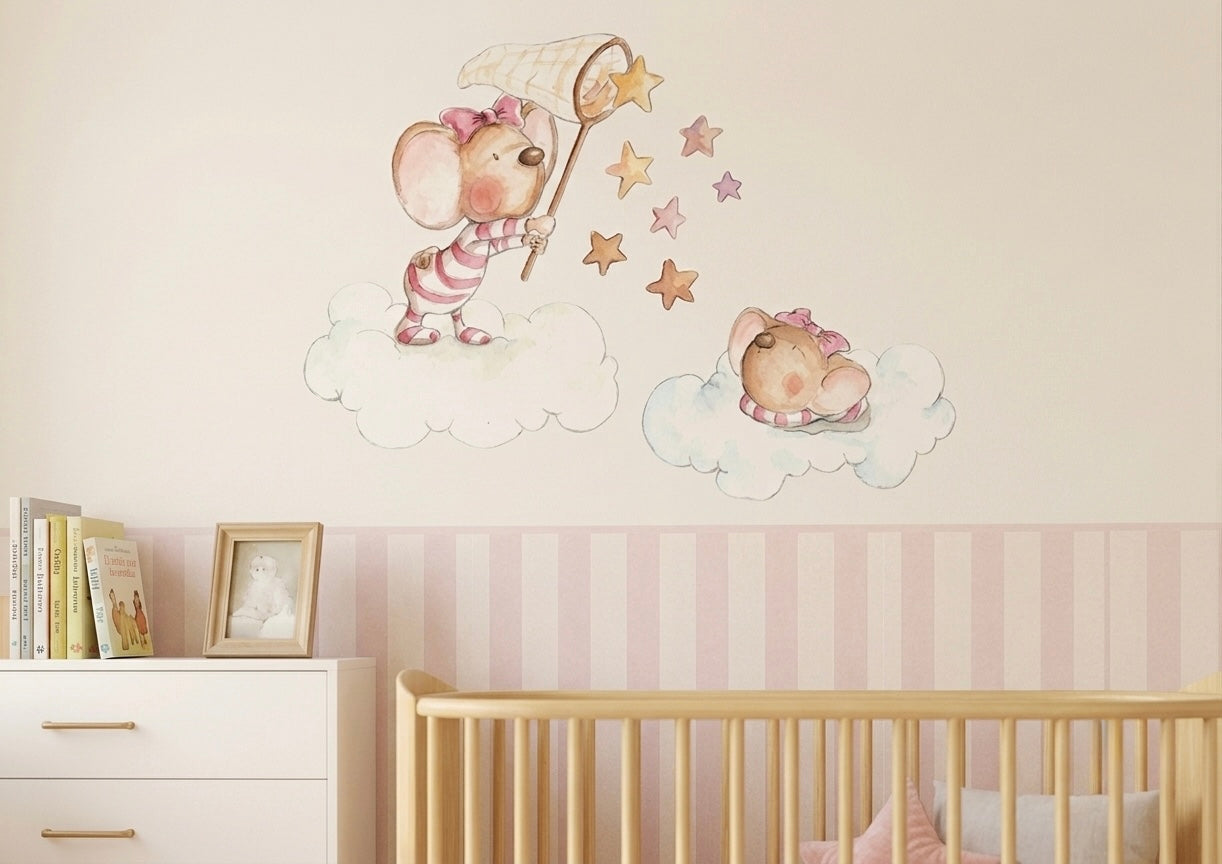 Children's Decorative Vinyl CATCHING A STAR