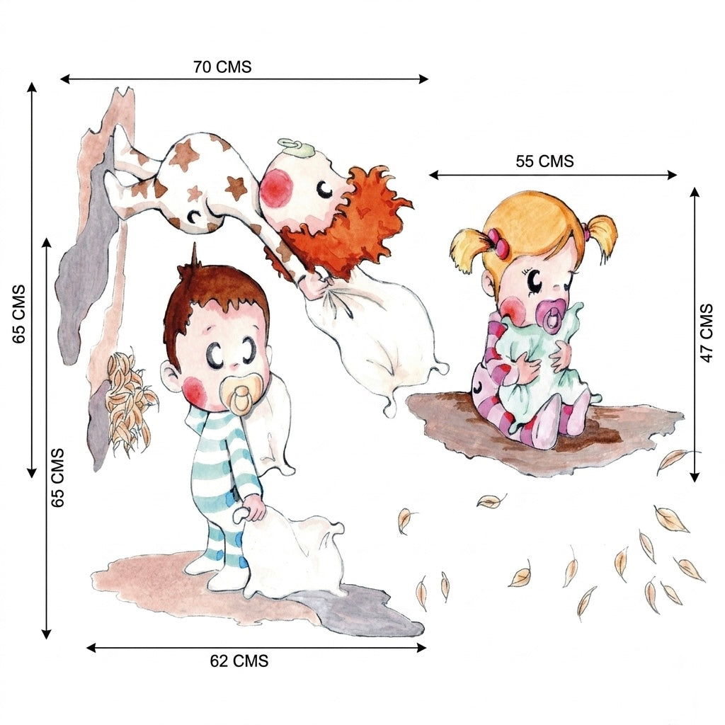 Children's Decorative Vinyl PILLOW WAR