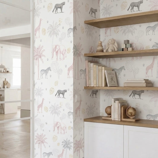 PAPEL PINTADO | JUNGLA ROSA