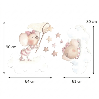 Children's Decorative Vinyl CATCHING A STAR