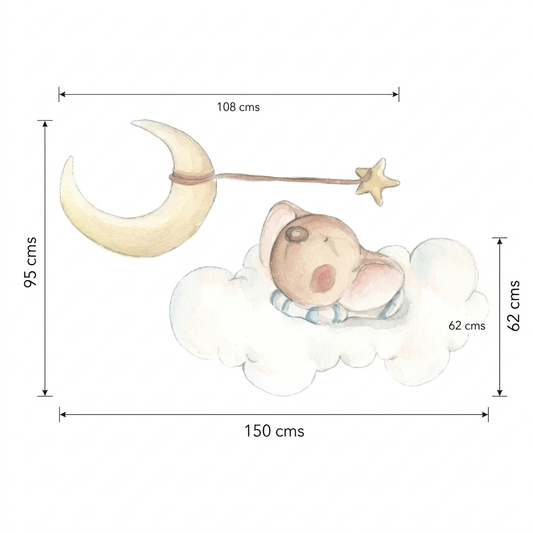 Children's Decorative Vinyl SWEET DREAMS CHILD