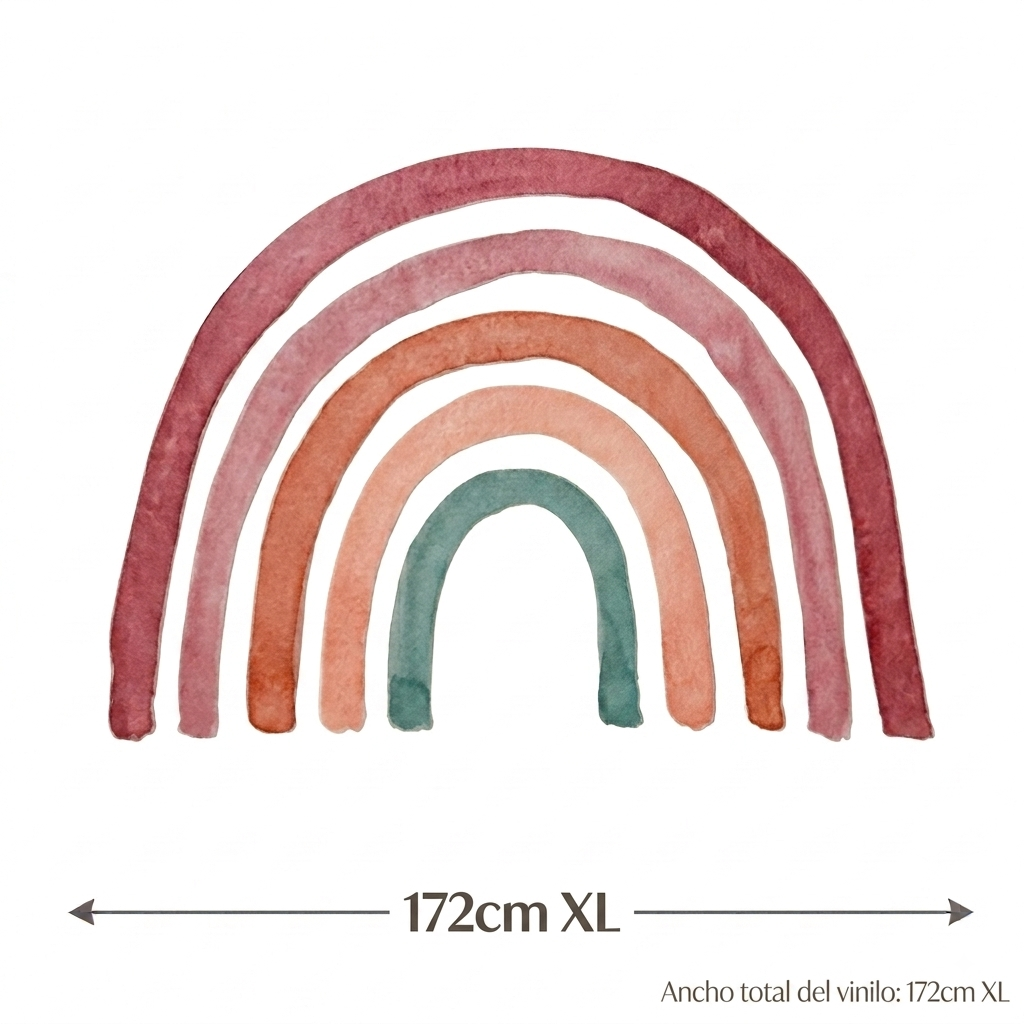 Children's Fabric Vinyl RAINBOW CLASSIC - STORK DREAMS