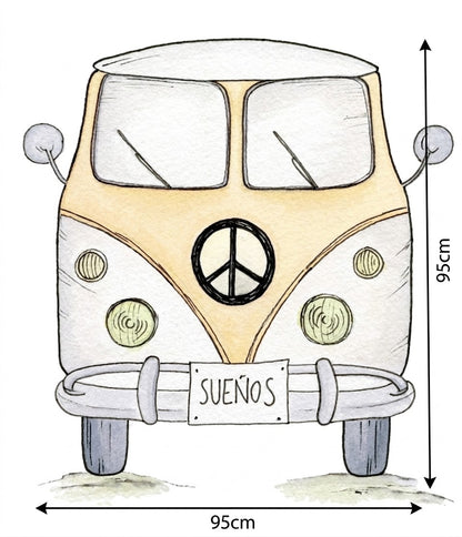 Vinil decorativo de criança de carro rápido