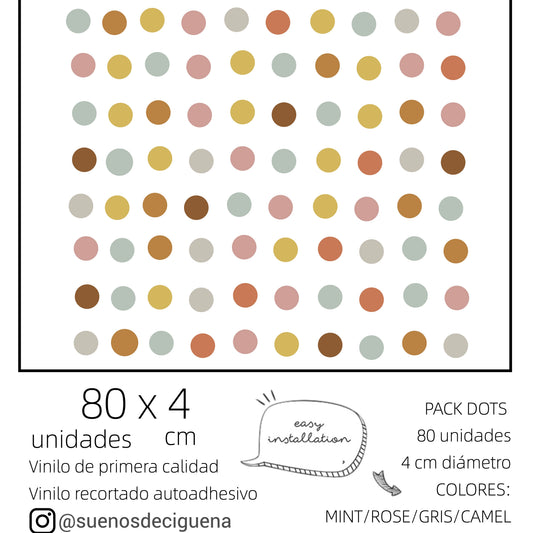 VINILO DECORATIVO I PACK CIRCULOS