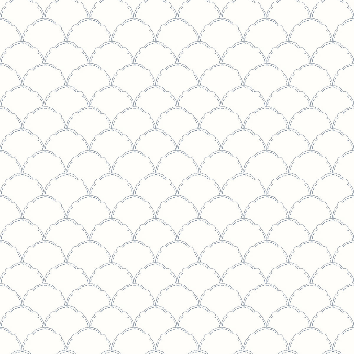 Papel pintado infantil Escama crema