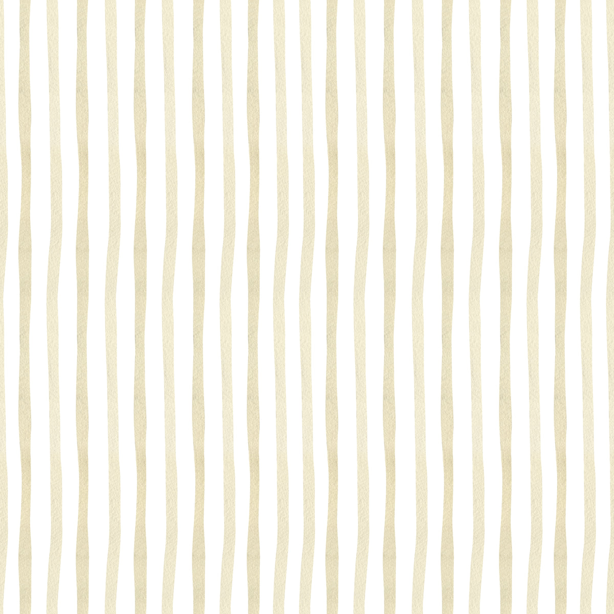 Papel pintado infantil Líneas Finas Acuarela color vainilla