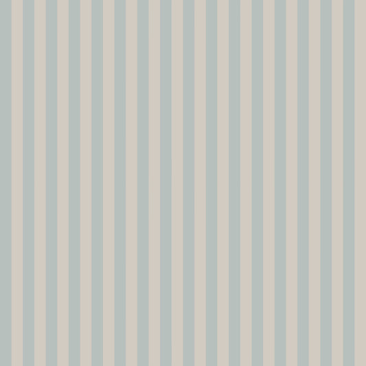 Papel pintado infantil Rayas Cottage gris
