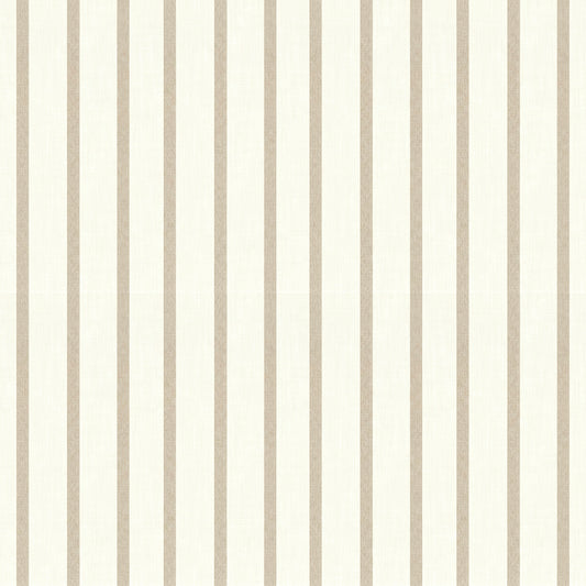 Papel pintado infantil Rayas Lino beige