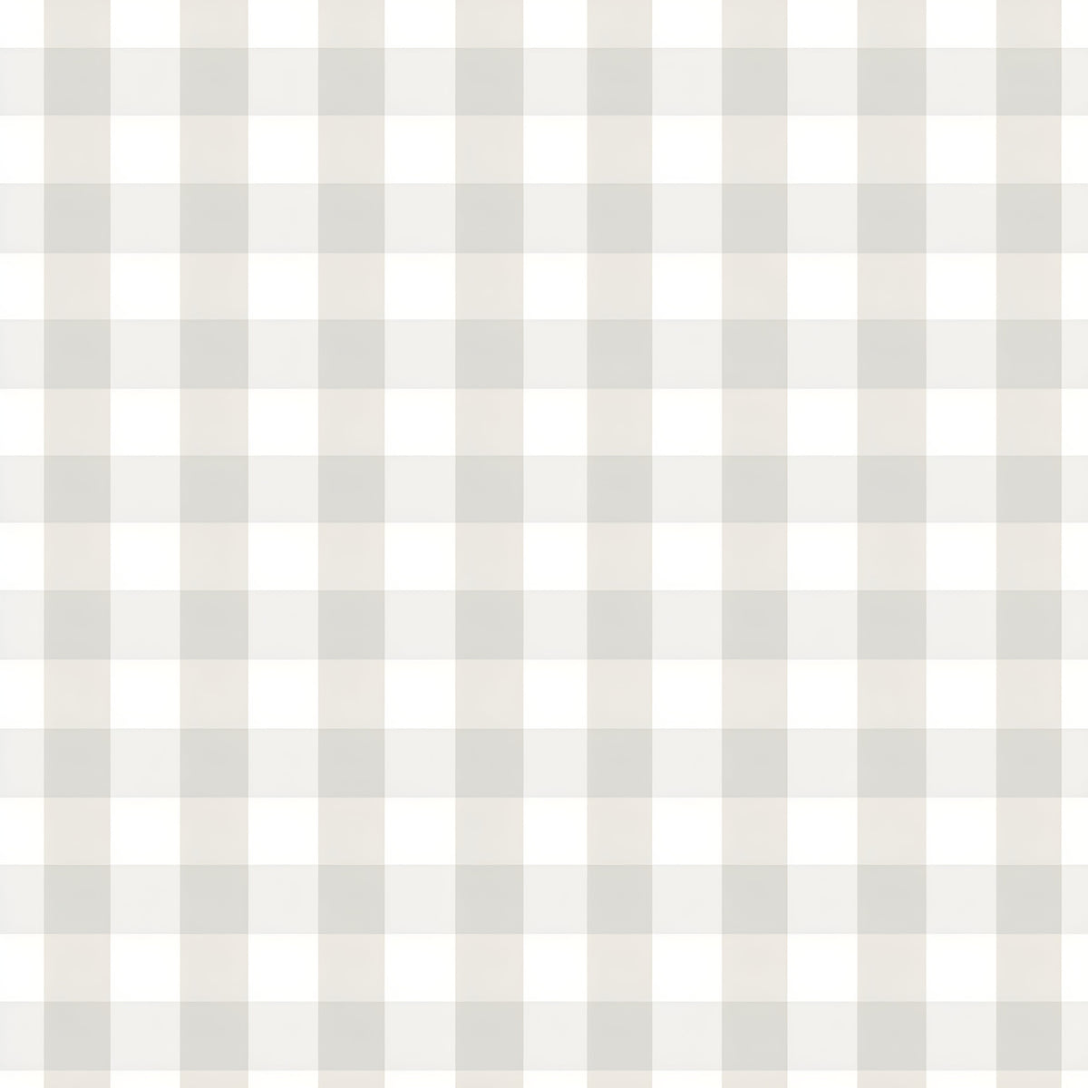 Papel pintado infantil Vichy Clásico gris perla