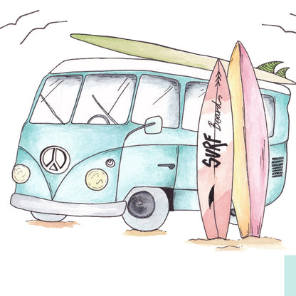 Vinilo Decorativo VAN SURF XL