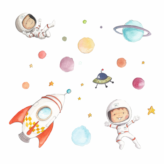 VINILO INFANTIL I PLANETAS