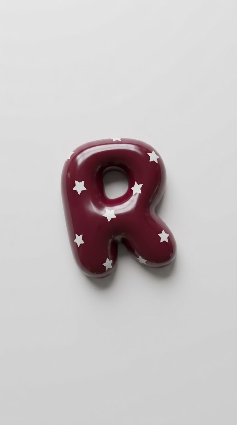 LETRAS BURBUJA CON ESTRELLAS | PINTADAS A MANO