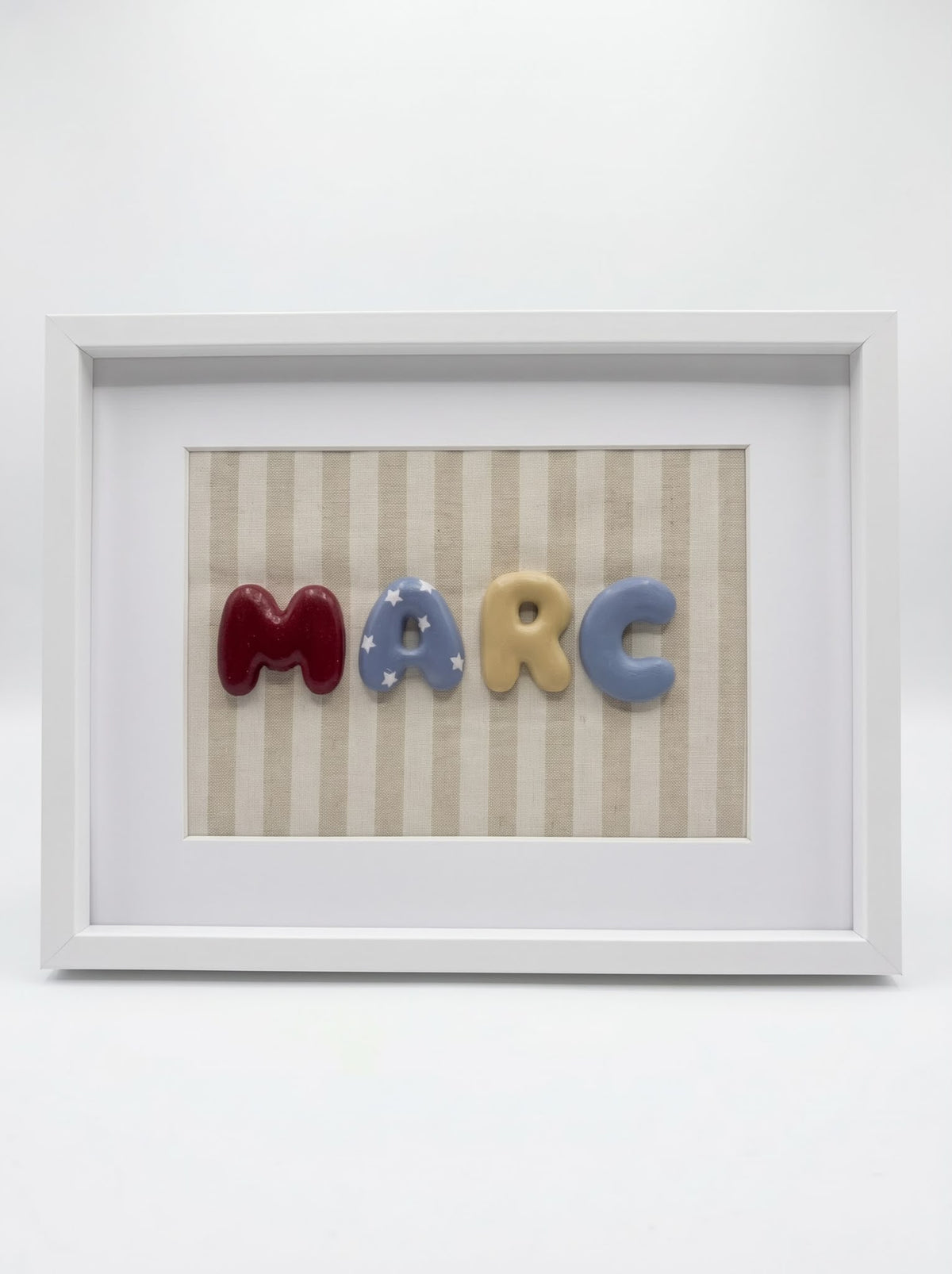 Cuadro Personalizado con Nombre | Letras pintadas a mano