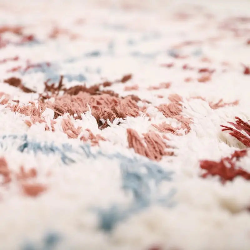 Tapis enfant coton lavable style berbère KARMEN - Sueños de Cigueña