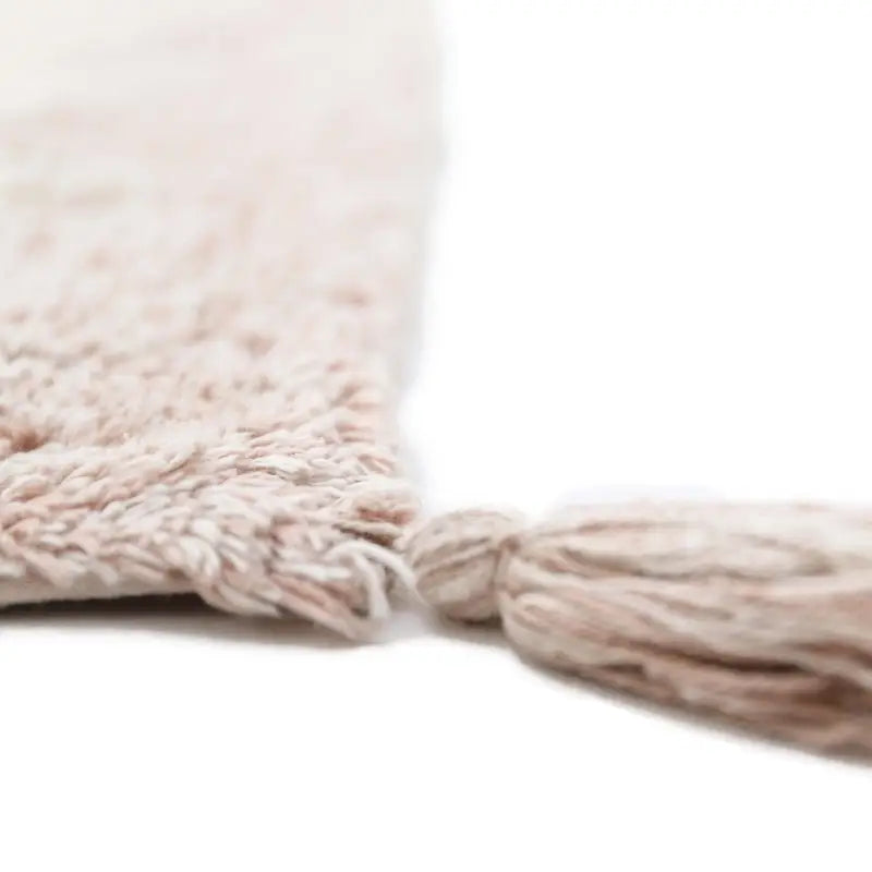 Tapis chambre enfant coton lavable à pois MINNA - Sueños de Cigueña