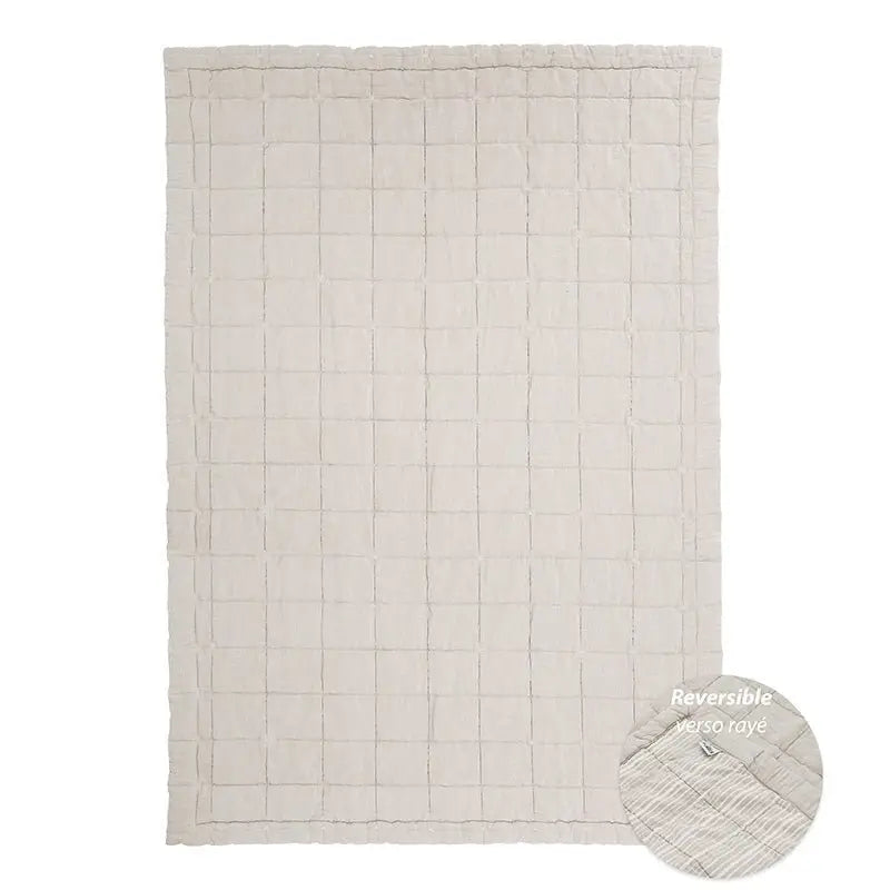 Alfombra de Descanso para bebé reversible ANNA SABLE LAVE 100 x 140 cm - Sueños de Cigueña