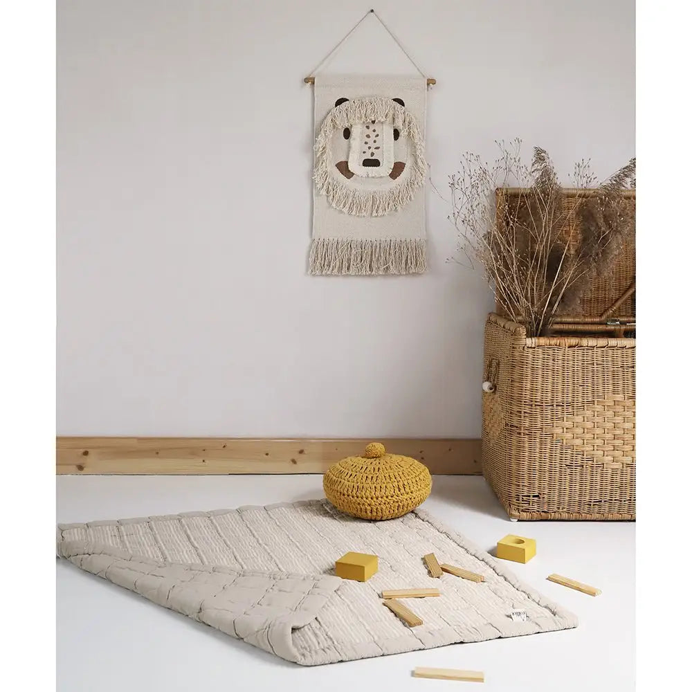 Alfombra de Descanso para bebé reversible ANNA SABLE LAVE 100 x 87 cm - Sueños de Cigueña