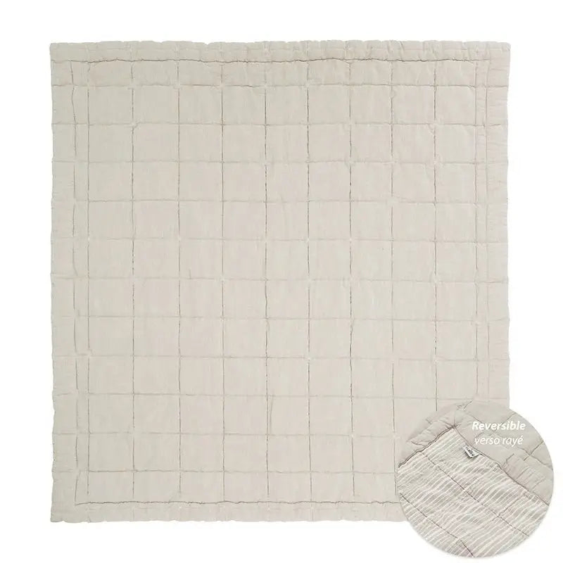 Alfombra de Descanso para bebé reversible ANNA SABLE LAVE 100 x 87 cm - Sueños de Cigueña