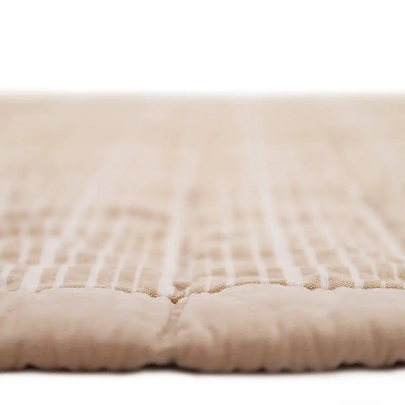 Alfombra de Descanso para bebé reversible ANNA TERRACOTA 100 x 140 cm - Sueños de Cigueña