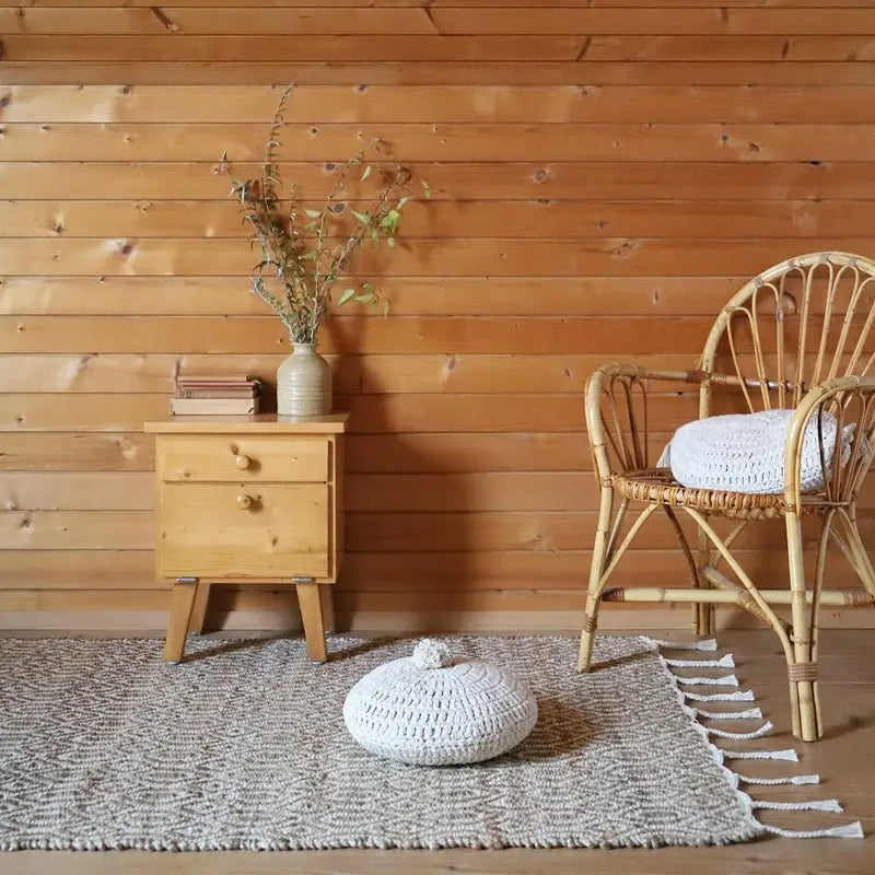 Tapis jute & coton SIERRA - Sueños de Cigueña