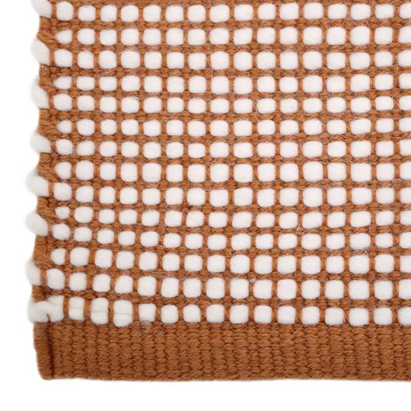 Tapis laine contemporain BERGEN CARAMEL L - Sueños de Cigueña