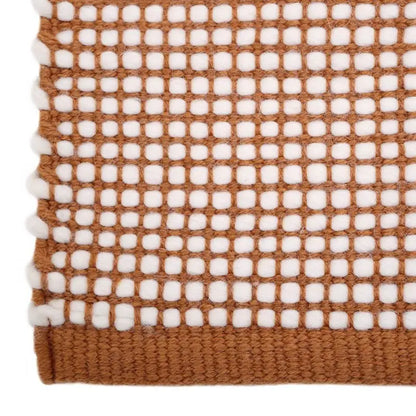 Tapis laine contemporain BERGEN CARAMEL L - Sueños de Cigueña