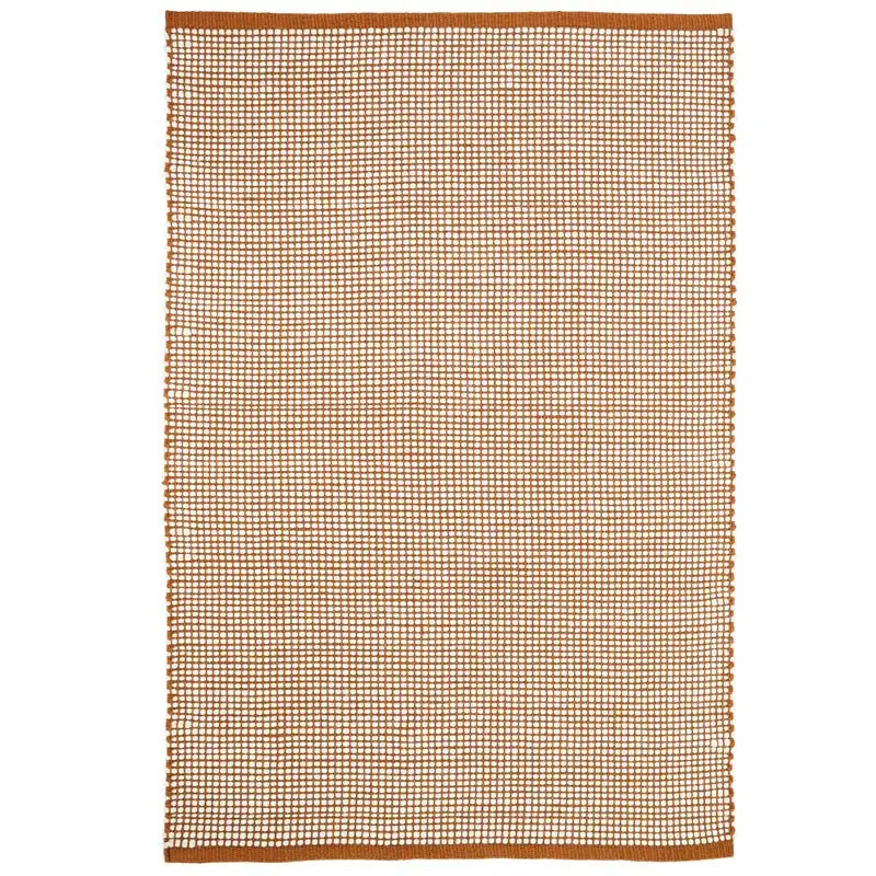 Tapis laine contemporain BERGEN CARAMEL M - Sueños de Cigueña