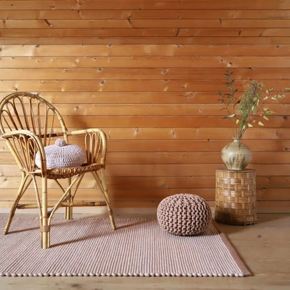Tapis laine contemporain BERGEN NUDE L - Sueños de Cigueña