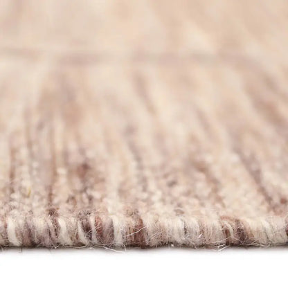 Alfombra de lana LHENA BRUN ROSE S - Sueños de Cigueña 