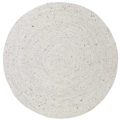 Tapis rond laine feutrée NEETHU NATUREL L - Sueños de Cigueña