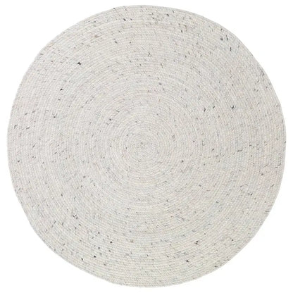 Tapis rond laine feutrée NEETHU NATUREL S - Sueños de Cigueña