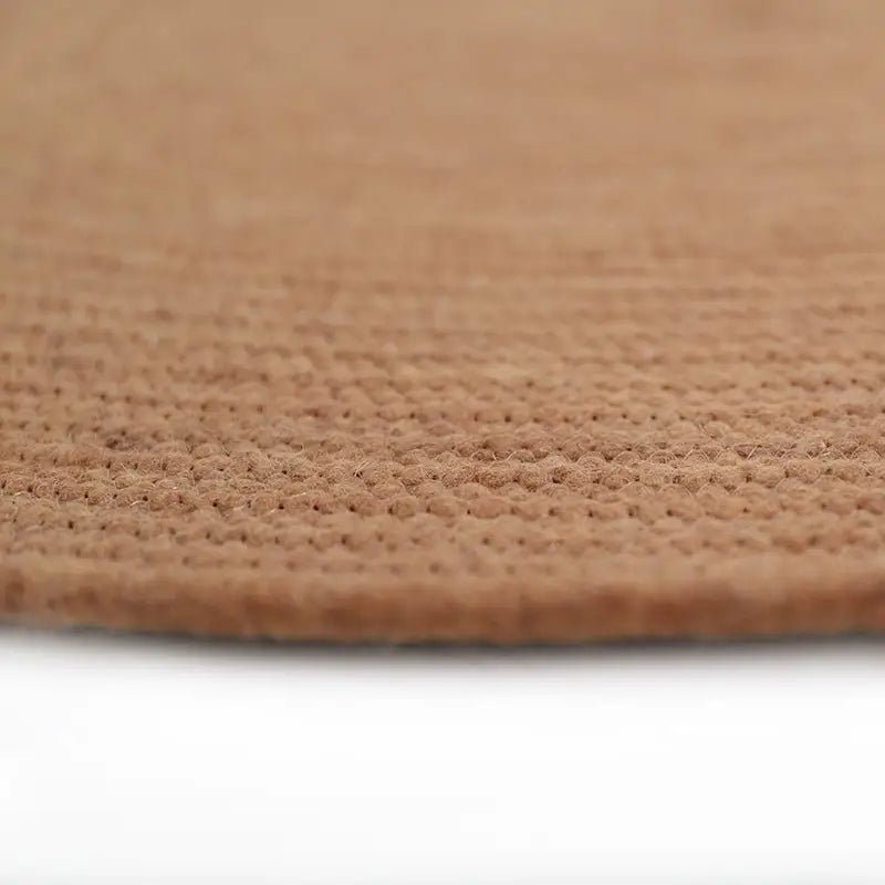 Tapis rond laine feutrée NEETHU TOFFEE S - Sueños de Cigueña