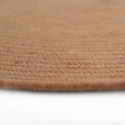 Tapis rond laine feutrée NEETHU TOFFEE S - Sueños de Cigueña