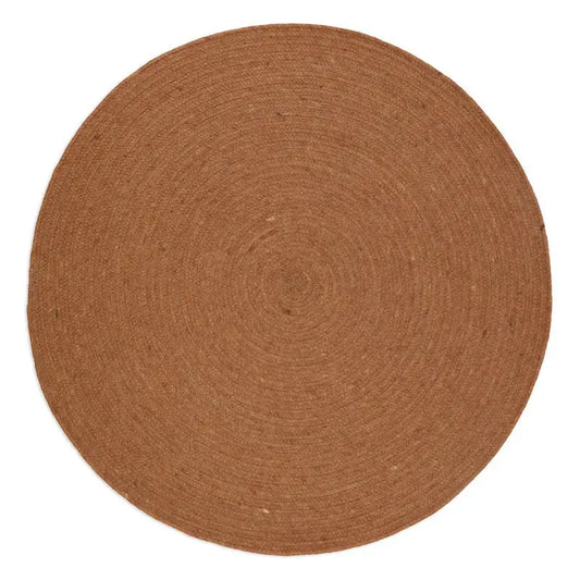 Tapis rond laine feutrée NEETHU TOFFEE S - Sueños de Cigueña